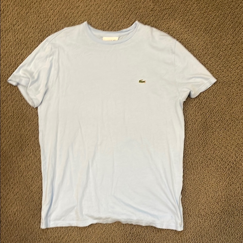 Light blue Lacoste shirt